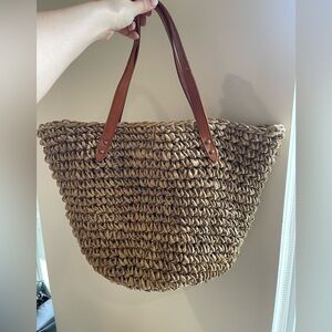 J.jill Straw Tote